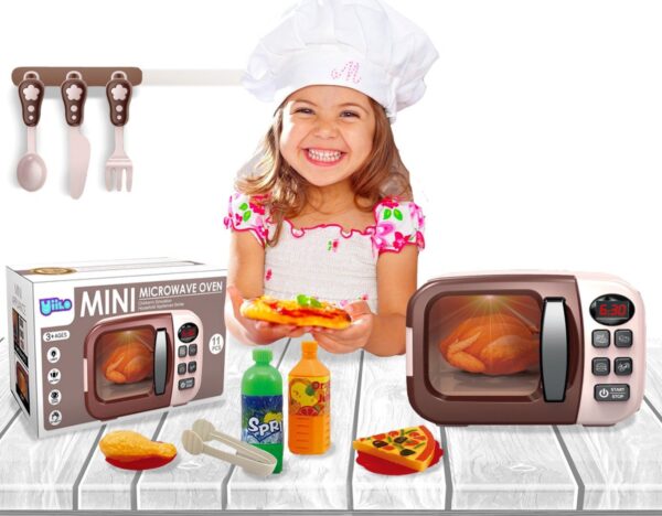 Home Appliances Kitchen Microwave Oven and Cooker Kit for Kids - Image 7