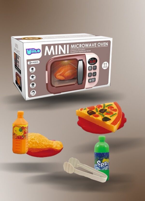 Home Appliances Kitchen Microwave Oven and Cooker Kit for Kids - Image 2
