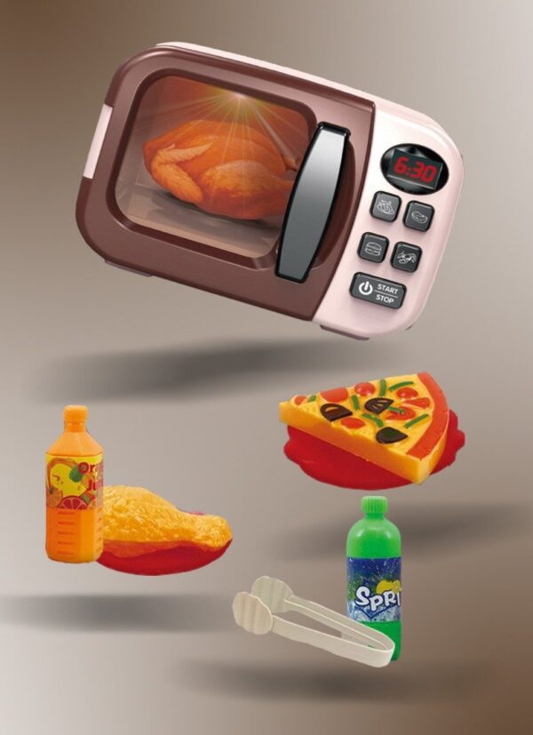 Home Appliances Kitchen Microwave Oven and Cooker Kit for Kids - Image 4