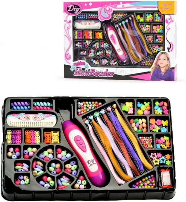 Automatic Hair Braider Machine Electric Hair Braiding Machine Diy Hair Styling Tools Hair Twister Machine Hairstyle Tools Toy Set for Teen Girls Children's New Toy Sets - Image 3
