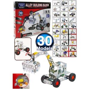 Alloy Building Blocks - 30 Models 242 Pieces