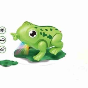 Little Frog Playmates Colorful Lights Dynamic Bouncing