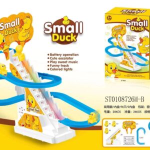 Duck Climbing Stairs Toy Rail Car Toy