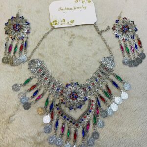 Afghani Necklace Jhumka