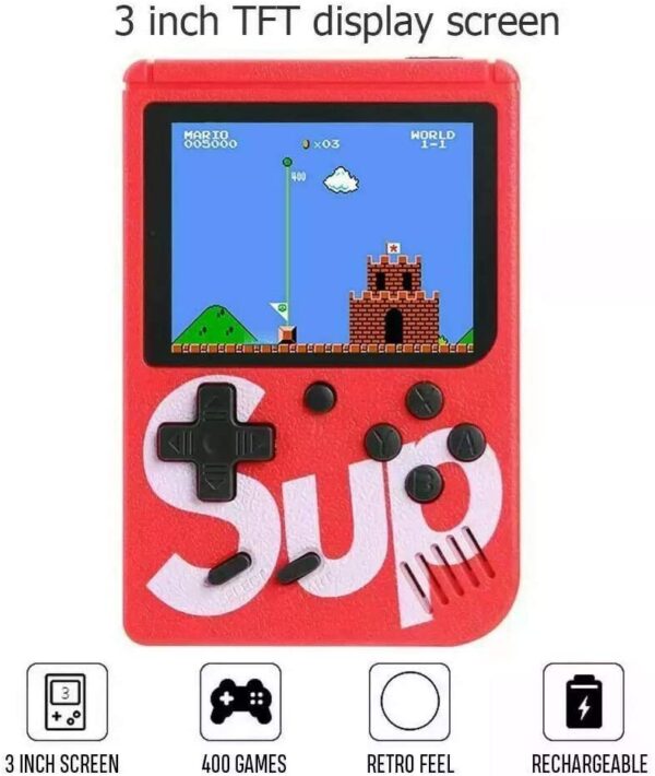 SUP Game Box 400 In 1 Retro Handheld Game Console - Image 5