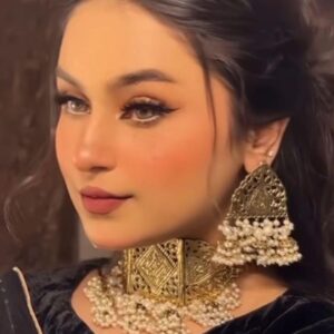 Afghan Vintage Tribal Choker and Earrings