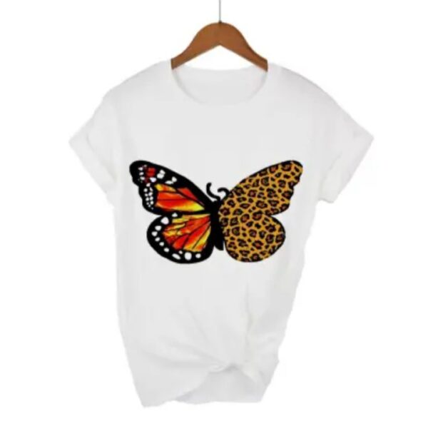 Kids Butterfly Printed T-Shirt - L