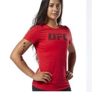 UFC T Shirt for Women Red