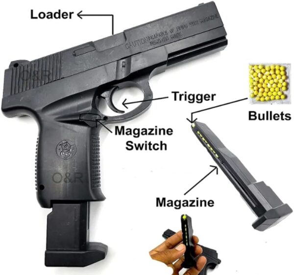Smith & Wesson SW40F BB Toy Airsoft Gun Chaudhary Aslam - Image 3