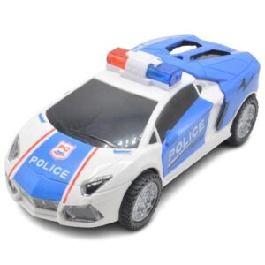 Stunt Police Car with Sound and Light for Kids
