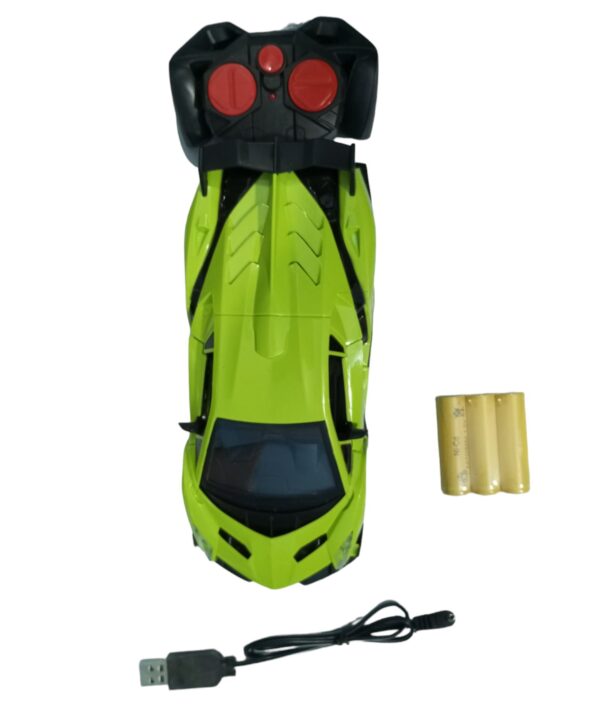 Lamborghini Veneno Simulated Model Car Chargeable RC 1:18 Scale Remote Control Vehicle toy with Light and Door Open / Close toy - Image 3