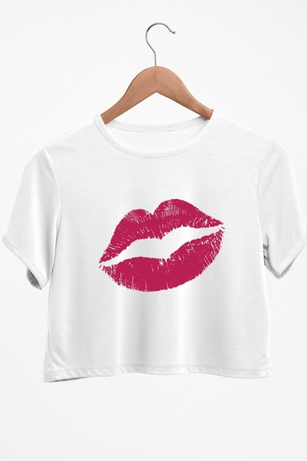Kiss Crop top for Women and Girls