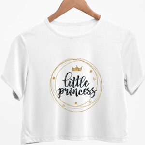 Little Princess Crop top for Women and Girls
