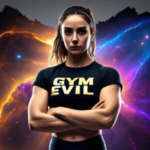 Gym Evil Crop top for Women and Girls