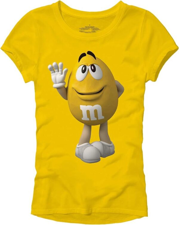 M&M's Candy Cartoon Character T-Shirt for Kids - Image 2