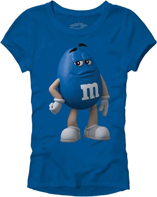 M&M's Candy Cartoon Character T-Shirt for Kids - Image 3