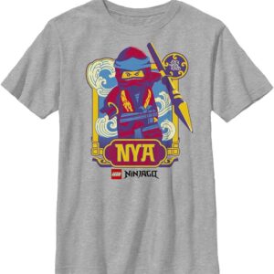 Kids' Ninjago NYA Badge Boys Short Sleeve Tee Shirt