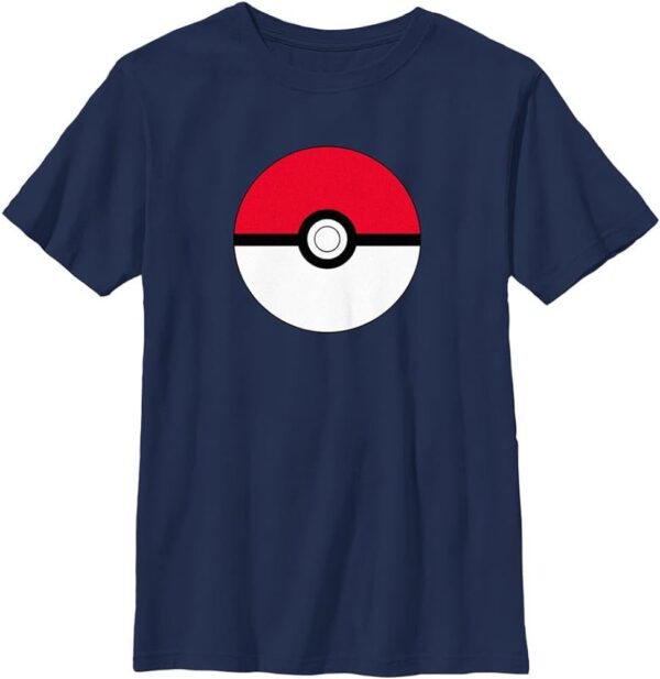 Pokemon Boys' Big Pokémon Pokeball T-Shirt - Image 2