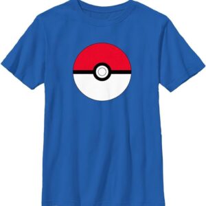 Pokemon Boys' Big Pokémon Pokeball T-Shirt
