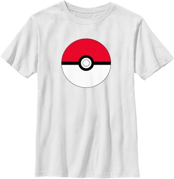 Pokemon Boys' Big Pokémon Pokeball T-Shirt - Image 3