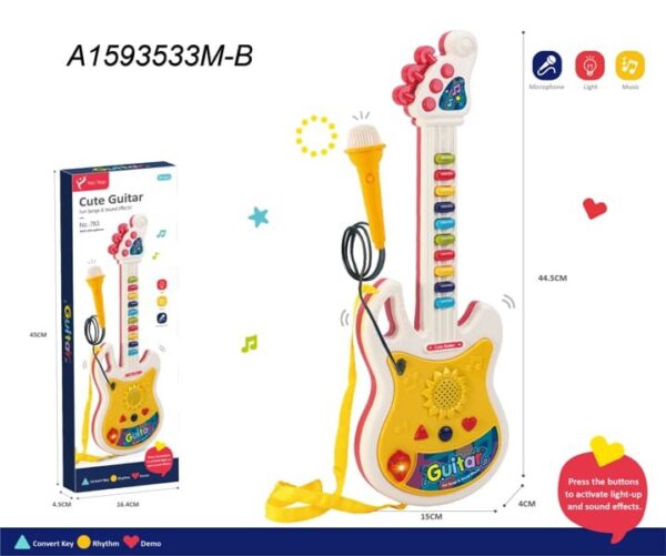 Kids Guitar with Mic - Image 5