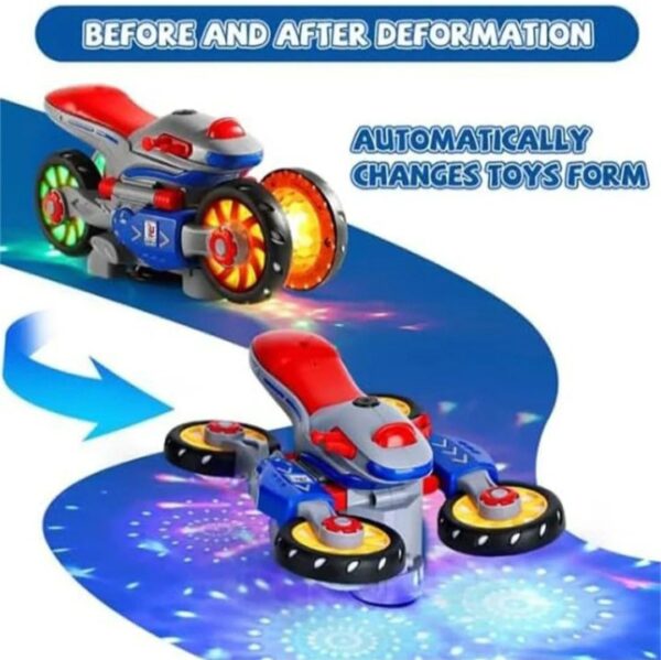 360 Degree Rotating Stunt transformation Motorcycle - Image 5