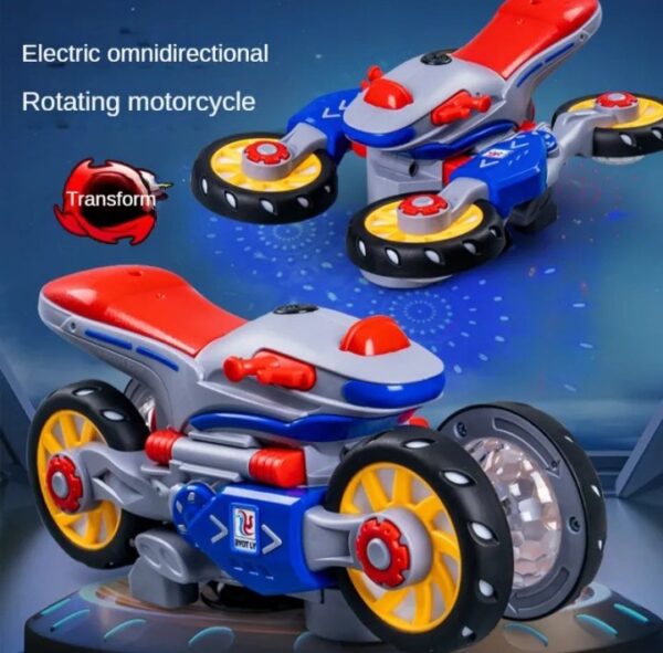 360 Degree Rotating Stunt transformation Motorcycle - Image 3