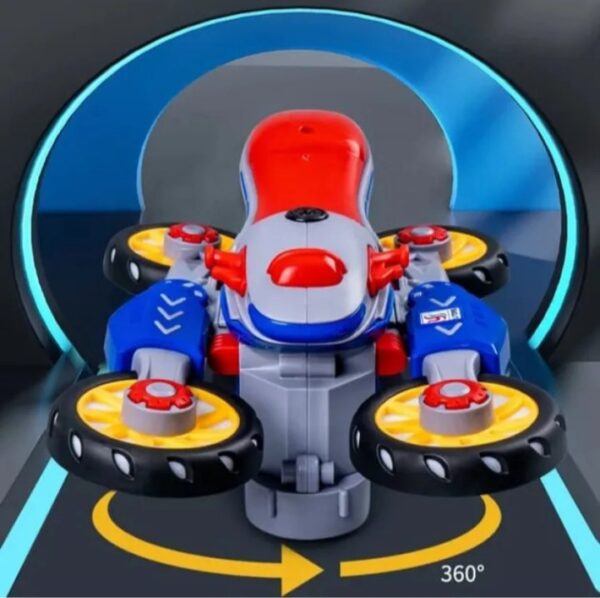 360 Degree Rotating Stunt transformation Motorcycle - Image 4