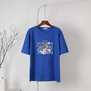 Sundays we do nothing t shirt for Girls