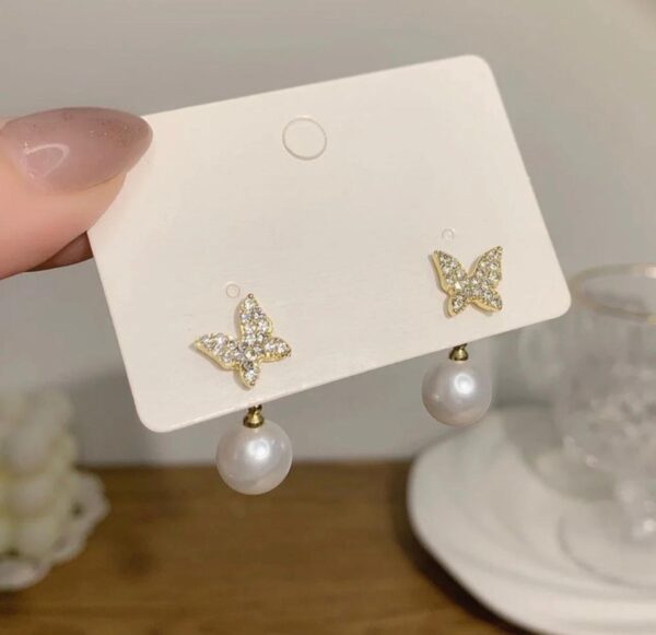 Korean Tops earrings for Women | Studs for Girls | Earrings for Girls - Image 5