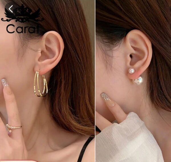 Korean Tops earrings for Women | Studs for Girls | Earrings for Girls - Image 28