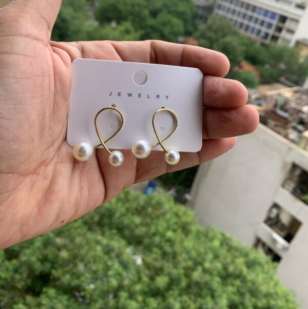 Korean Tops earrings for Women | Studs for Girls | Earrings for Girls - Image 14