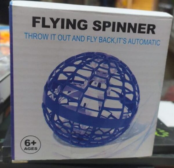 Battery Operated Flying Spinner Ball for Kids - Image 4
