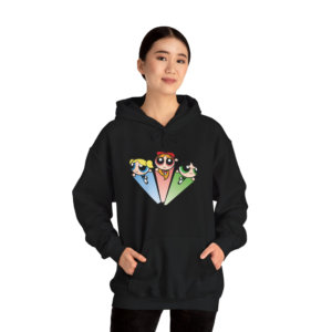 Power Puff Girls Winter Hoodie for Women and Girls