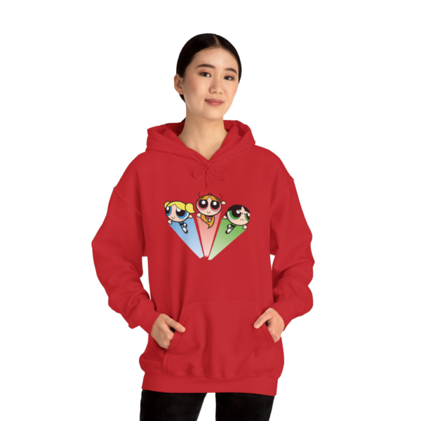 Power Puff Girls Winter Hoodie for Women and Girls - Image 5