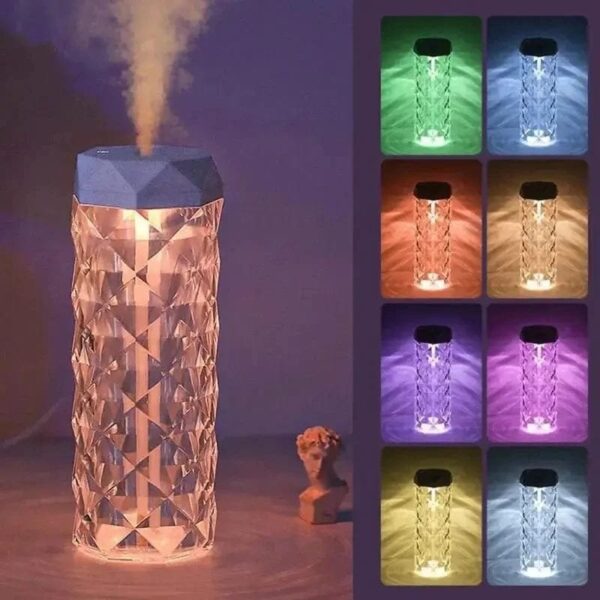 7 Color Light Changing Cool Mist Humidifier 400ML Room Diffuser