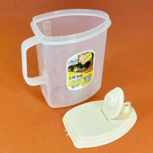 ARONI 1-LITRE KITCHEN PLASTIC OIL JUG