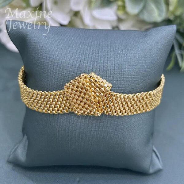 24k Gold Bracelet for Women - Image 3