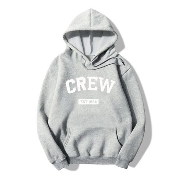 Crew 1984 Pullover Hoodie for Men and Women - Image 4