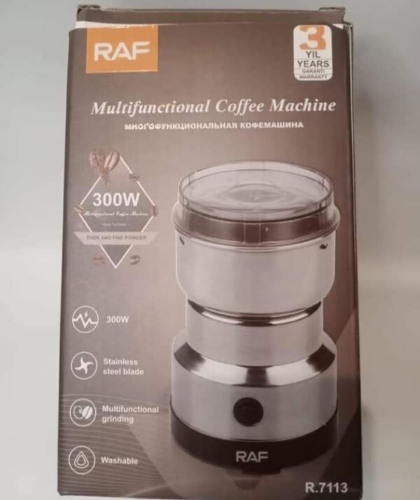 RAF 7113 Multifunctional Coffee and Spice Grinder Machine - Image 3