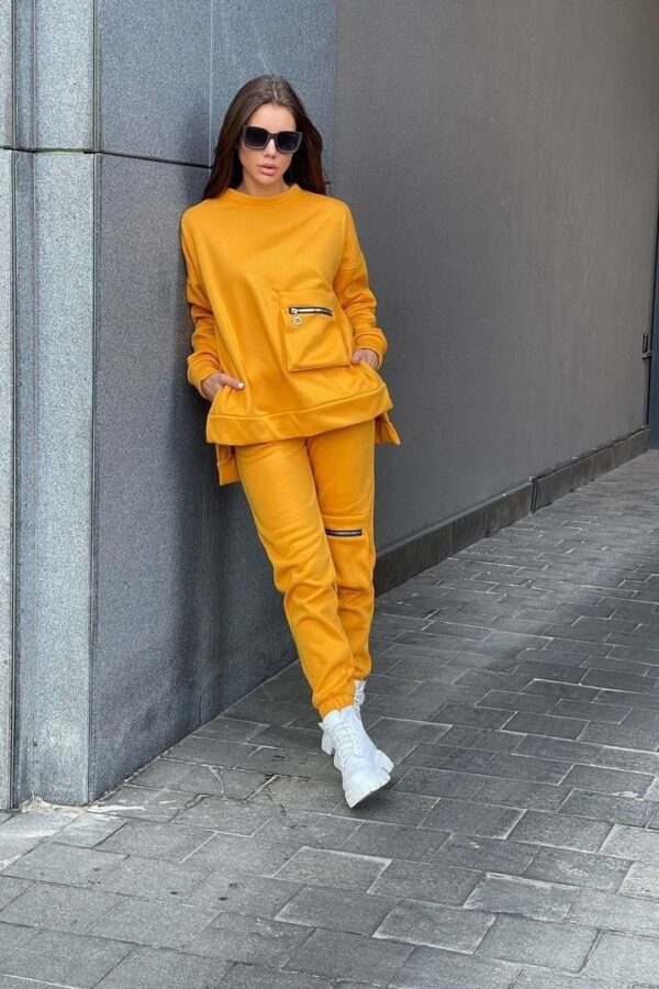 Winter Pocket Style Fleece tracksuit for Women