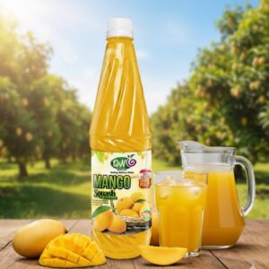 Q&N Flavors Mango Squash Syrup 770ml