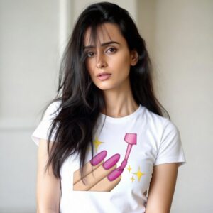 Nail emoji t-Shirt for Women