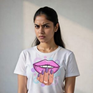 Nails and Lips t-Shirt for Women