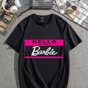 Hello my Name is Barbie t-shirt for Women Black
