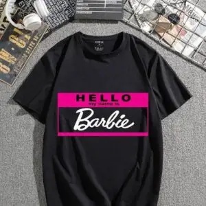 Hello my Name is Barbie t-shirt for Women Black